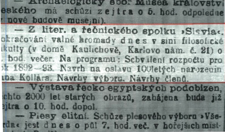 Založení Slavie? Přepisujeme dějiny!