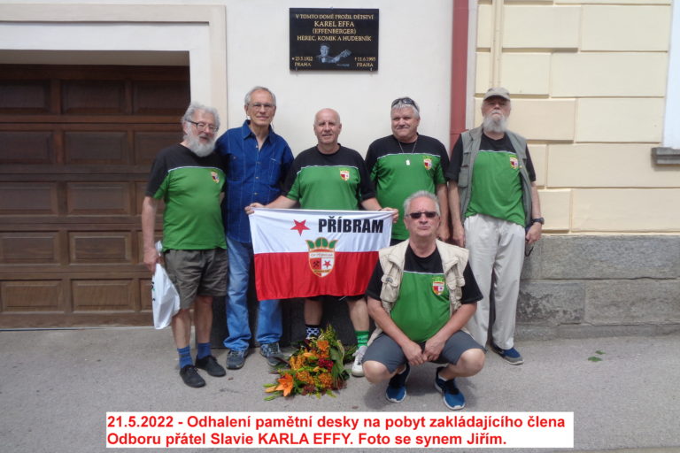 Odhalení paměti desky Karla Effy