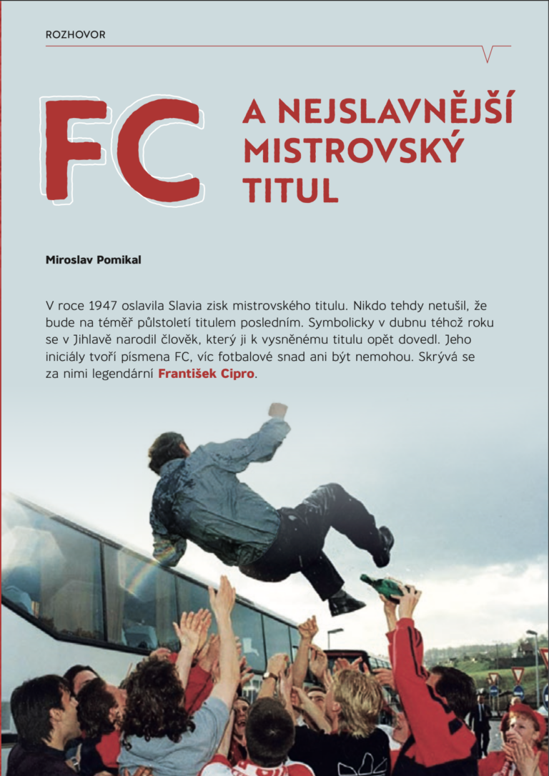 FRANTIŠEK CIPRO (13. 4. 1947 – 7. 2. 2023)