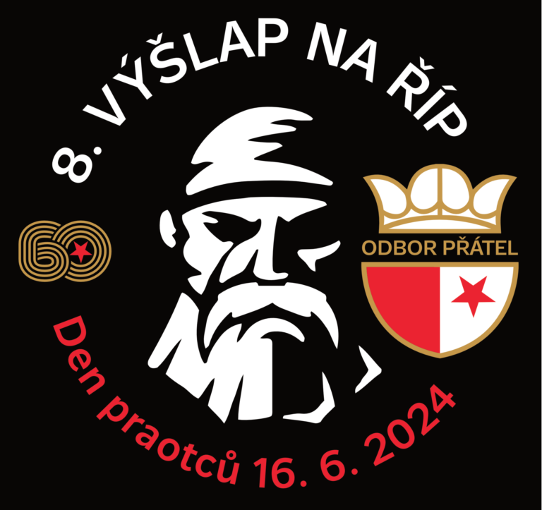 8. slávistický výšlap na Říp v neděli 16. června.