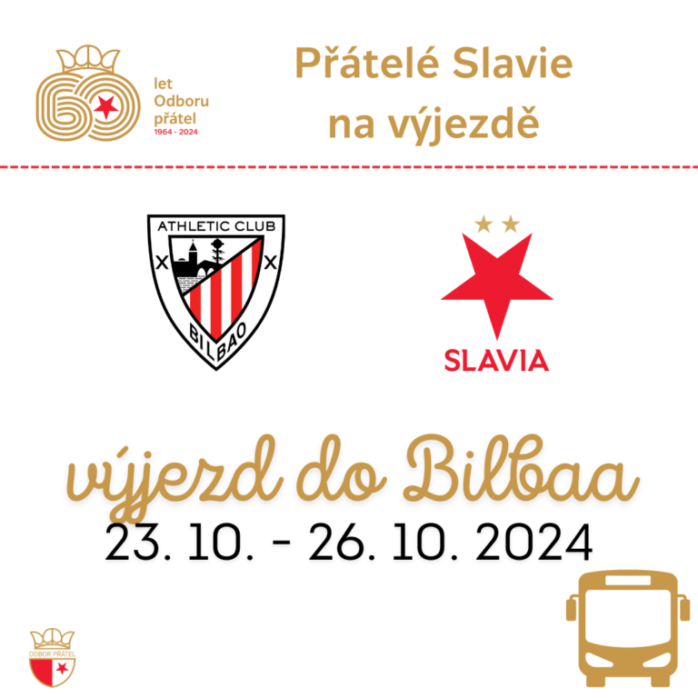 Autobusový zájezd na zápas Slavie s Atleticem Bilbao